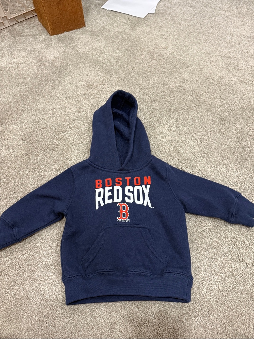 MLB Red Sox Hoodie- Size 9-12 months